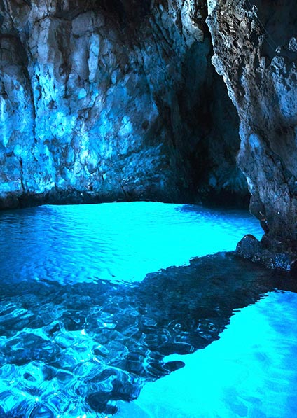 Blue Cave on Bisevo island