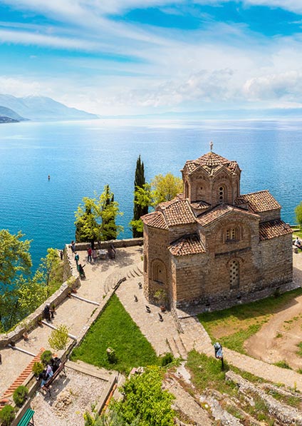 Day 18, visit the town of Ohrid with Ohrid lake