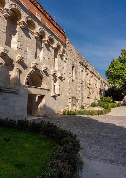 explore the Diocletian's Palace in Split during our croatia off season tour