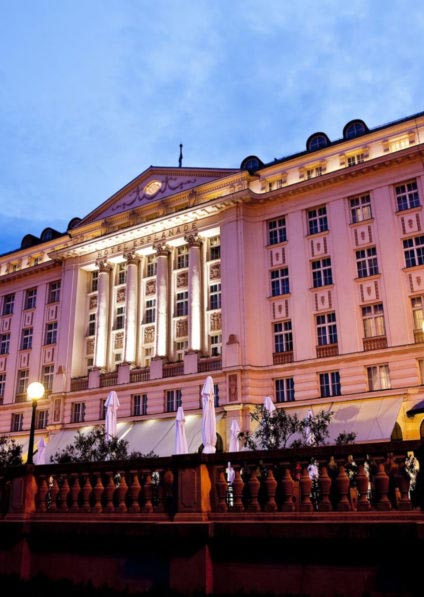 Luxurious Hotel Esplanade in Zagreb