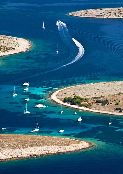 visit Kornati islands as a part of our Adriatic Dreaming program