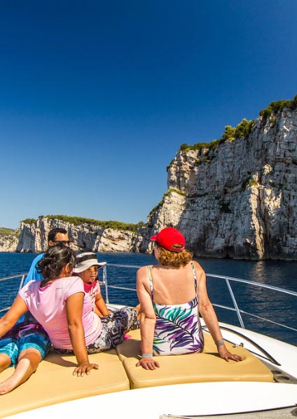 enjoy a private motorboat tour of Kornati islands