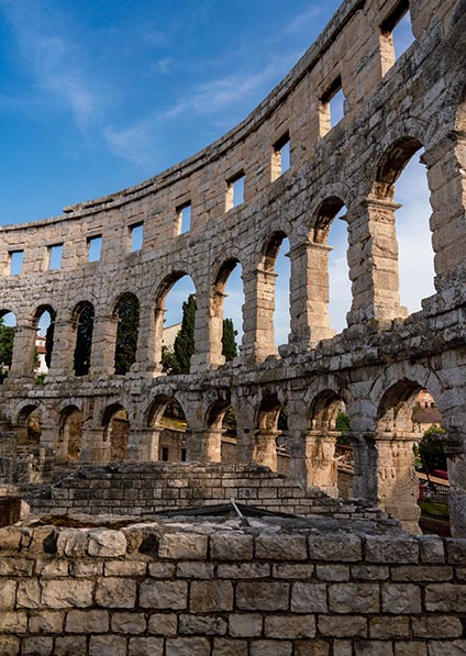 Roman amphitheater of Pula